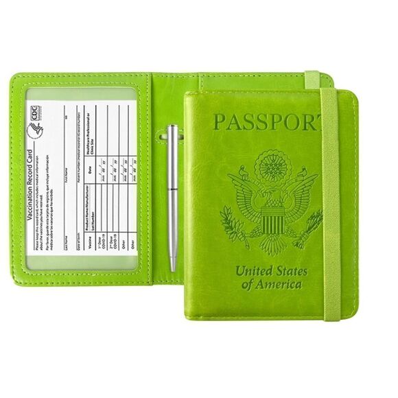 Leather Passport Cover  - Picture 1 of 5